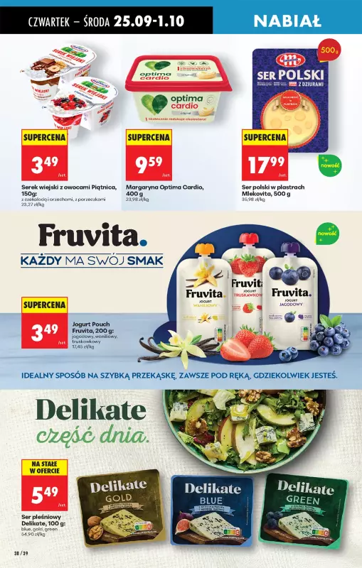 Biedronka - gazetka promocyjna Od czwartku od czwartku 25.09 do środy 01.10 - strona 46