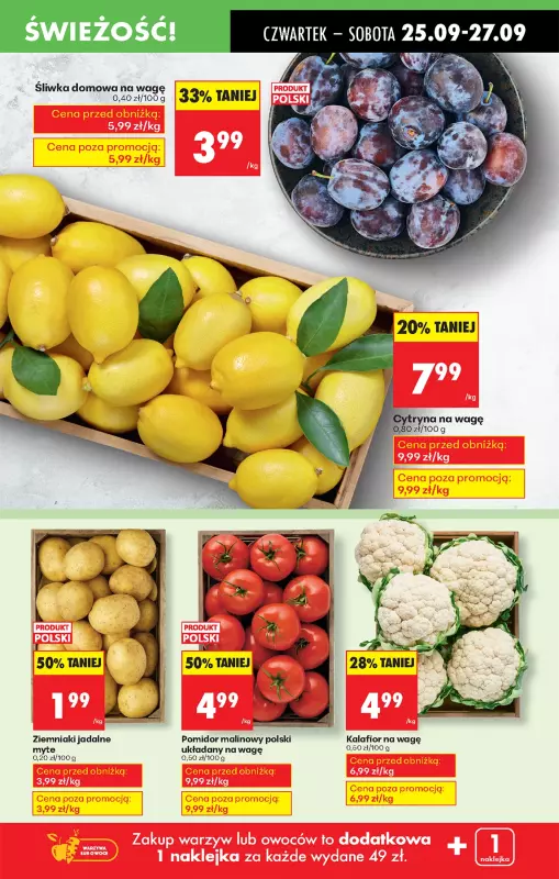 Biedronka - gazetka promocyjna Od czwartku od czwartku 25.09 do środy 01.10 - strona 19