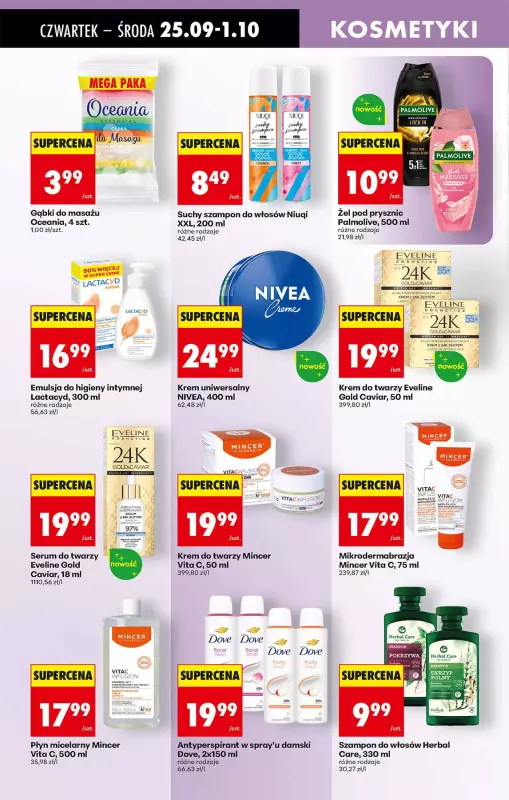Biedronka - gazetka promocyjna Od czwartku od czwartku 25.09 do środy 01.10 - strona 62