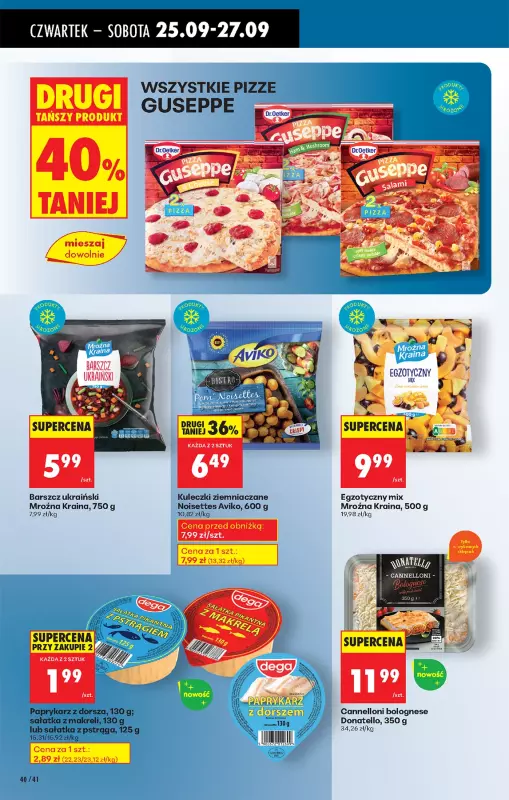 Biedronka - gazetka promocyjna Od czwartku od czwartku 25.09 do środy 01.10 - strona 50
