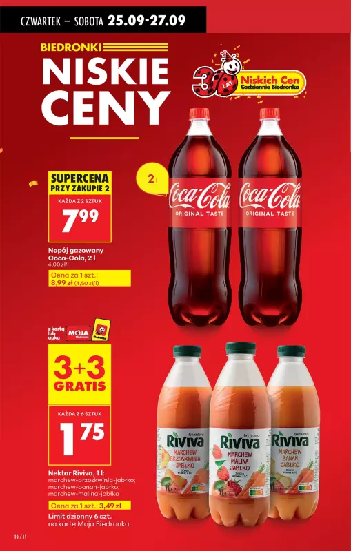 Biedronka - gazetka promocyjna Od czwartku, Z ladą tradycyjną od czwartku 25.09 do środy 01.10 - strona 10
