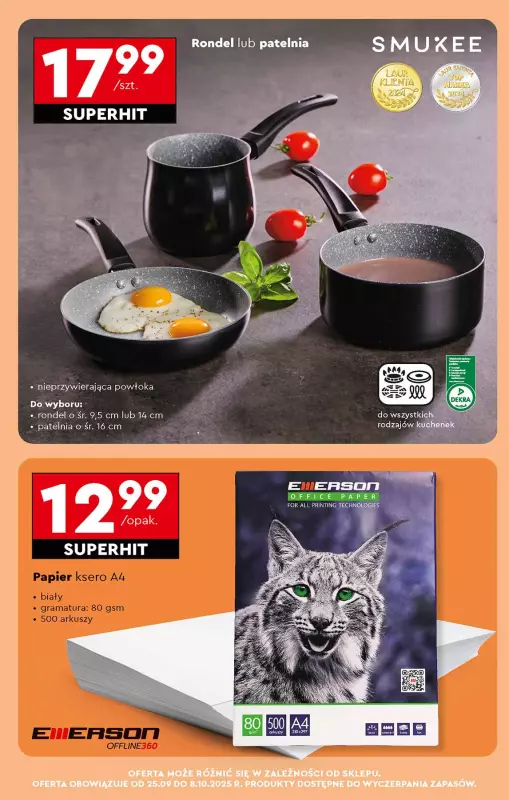 Biedronka - gazetka promocyjna Od czwartku, Z ladą tradycyjną od czwartku 25.09 do środy 01.10 - strona 75