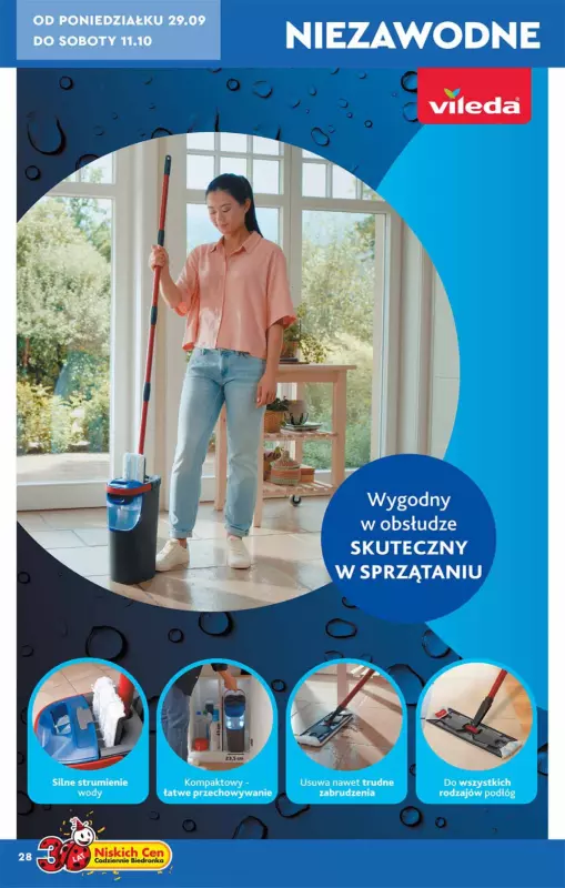 Biedronka - gazetka promocyjna Okazje tygodnia od 29.09 od poniedziałku 29.09 do środy 15.10 - strona 28