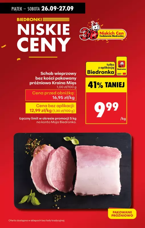Biedronka - gazetka promocyjna Od czwartku od czwartku 25.09 do środy 01.10 - strona 8