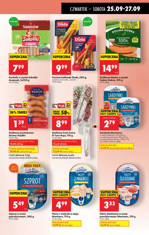 Biedronka - gazetka promocyjna Od czwartku od czwartku 25.09 do środy 01.10 - strona 49
