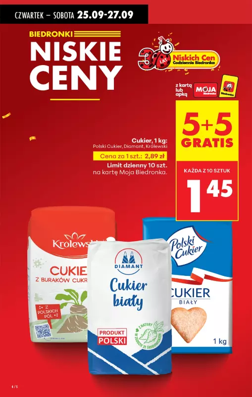 Biedronka - gazetka promocyjna Od czwartku, Z ladą tradycyjną od czwartku 25.09 do środy 01.10 - strona 4