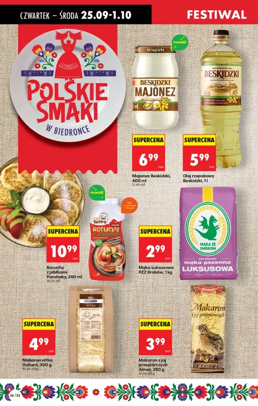Biedronka - gazetka promocyjna Od czwartku, Z ladą tradycyjną od czwartku 25.09 do środy 01.10 - strona 42
