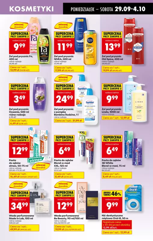 Biedronka - gazetka promocyjna Od poniedziałku od poniedziałku 29.09 do niedzieli 05.10 - strona 65