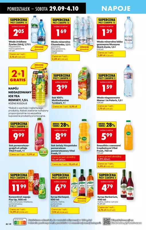 Biedronka - gazetka promocyjna Od poniedziałku od poniedziałku 29.09 do niedzieli 05.10 - strona 60