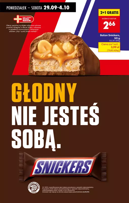 Biedronka - gazetka promocyjna Od poniedziałku, Z ladą tradycyjną od poniedziałku 29.09 do niedzieli 05.10 - strona 58