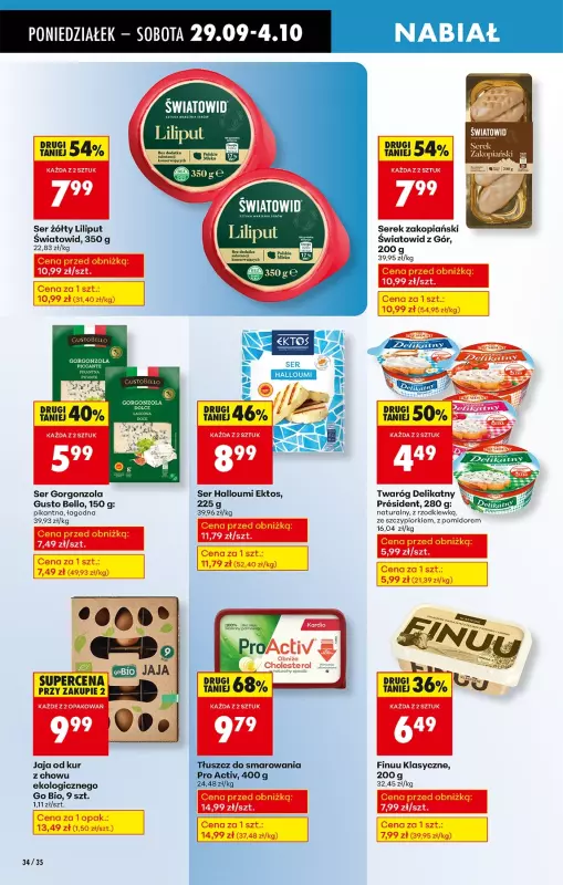 Biedronka - gazetka promocyjna Od poniedziałku od poniedziałku 29.09 do niedzieli 05.10 - strona 48
