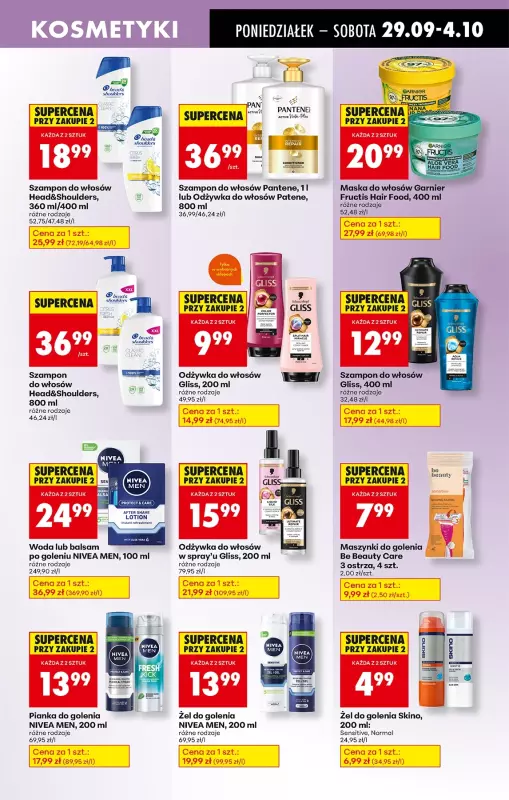 Biedronka - gazetka promocyjna Od poniedziałku, Z ladą tradycyjną od poniedziałku 29.09 do soboty 04.10 - strona 71