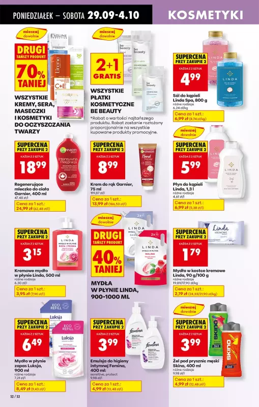 Biedronka - gazetka promocyjna Od poniedziałku, Z ladą tradycyjną od poniedziałku 29.09 do soboty 04.10 - strona 68