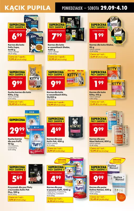 Biedronka - gazetka promocyjna Od poniedziałku, Z ladą tradycyjną od poniedziałku 29.09 do niedzieli 05.10 - strona 77