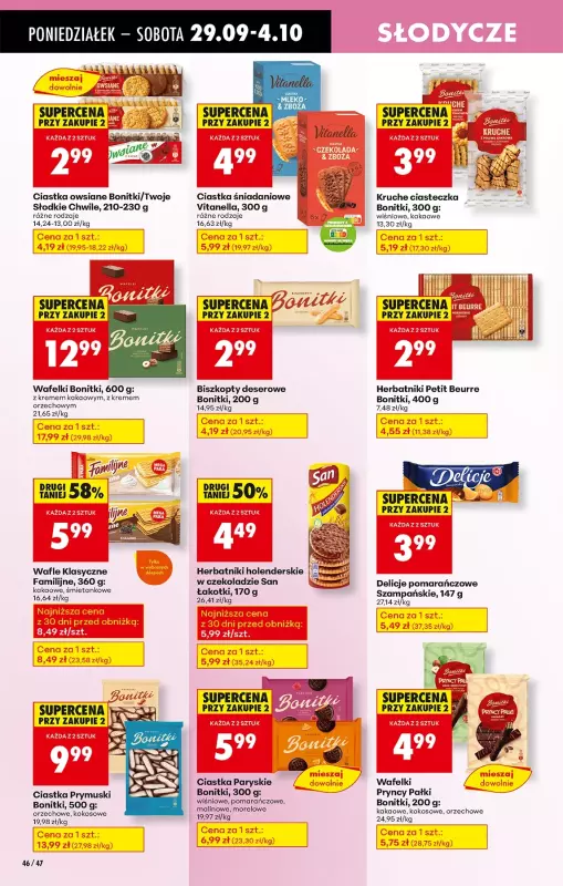 Biedronka - gazetka promocyjna Od poniedziałku, Z ladą tradycyjną od poniedziałku 29.09 do niedzieli 05.10 - strona 60