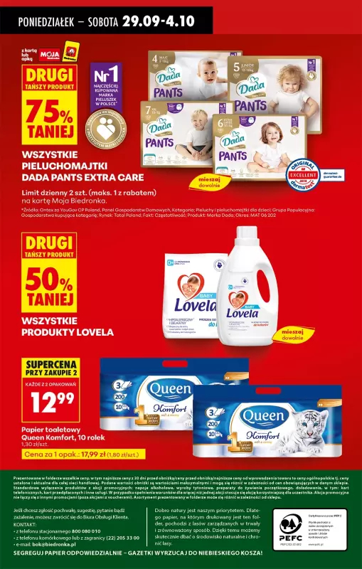 Biedronka - gazetka promocyjna Od poniedziałku, Z ladą tradycyjną od poniedziałku 29.09 do niedzieli 05.10 - strona 80