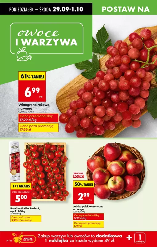 Biedronka - gazetka promocyjna Od poniedziałku, Z ladą tradycyjną od poniedziałku 29.09 do soboty 04.10 - strona 20