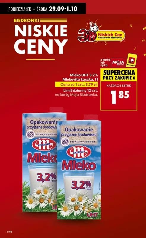 Biedronka - gazetka promocyjna Od poniedziałku, Z ladą tradycyjną   - strona 3