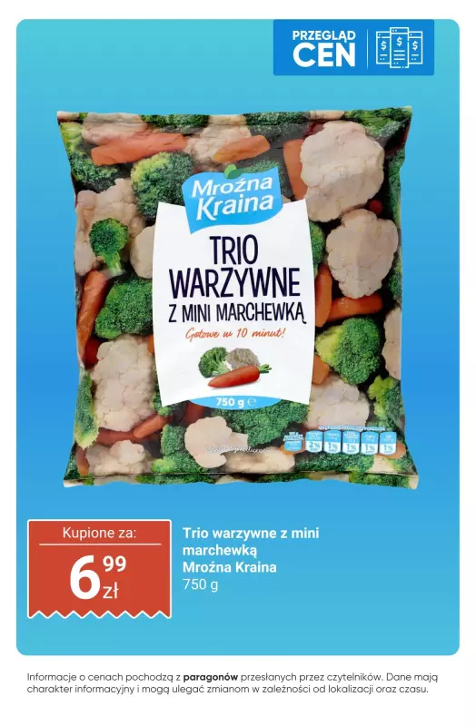 Biedronka - gazetka promocyjna Produkty MROŻONE - przegląd cen   - strona 3