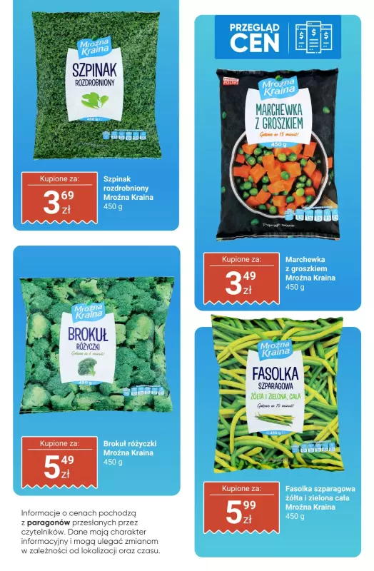 Biedronka - gazetka promocyjna Produkty MROŻONE - przegląd cen   - strona 2