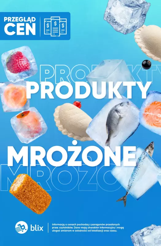Biedronka - gazetka promocyjna Produkty MROŻONE - przegląd cen od czwartku 02.10 do soboty 04.10