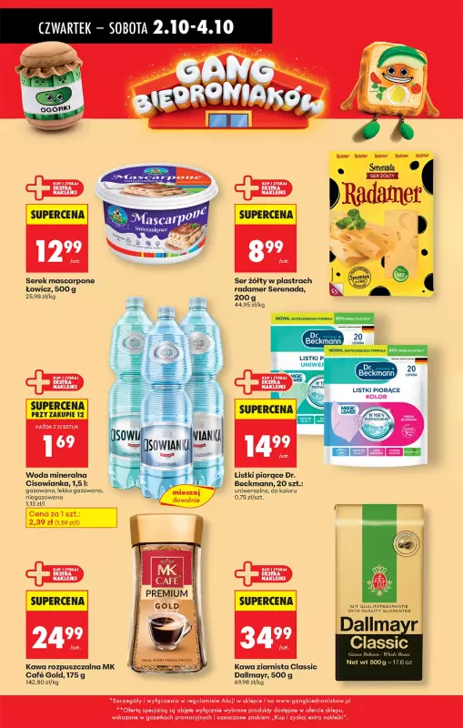 Biedronka - gazetka promocyjna Od czwartku od czwartku 02.10 do środy 08.10 - strona 42