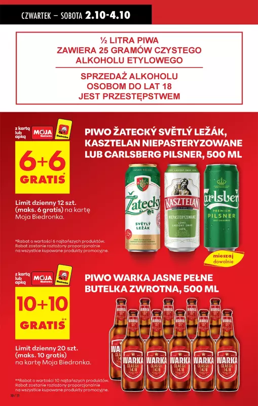 Biedronka - gazetka promocyjna Od czwartku od czwartku 02.10 do środy 08.10 - strona 12