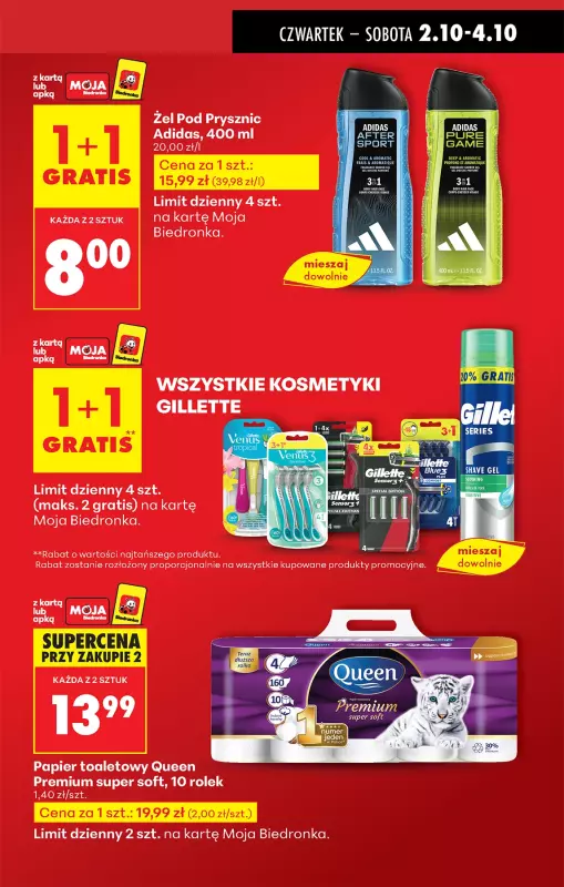 Biedronka - gazetka promocyjna Od czwartku od czwartku 02.10 do środy 08.10 - strona 15