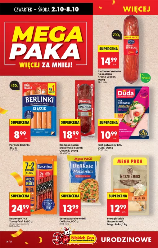 Biedronka - gazetka promocyjna Od czwartku, Z ladą tradycyjną od czwartku 02.10 do środy 08.10 - strona 50