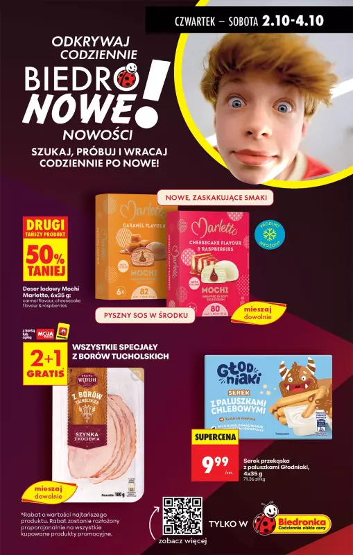 Biedronka - gazetka promocyjna Od czwartku, Z ladą tradycyjną od czwartku 02.10 do środy 08.10 - strona 45