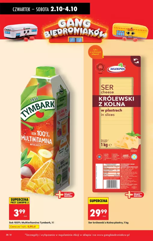 Biedronka - gazetka promocyjna Od czwartku, Z ladą tradycyjną od czwartku 02.10 do środy 08.10 - strona 40