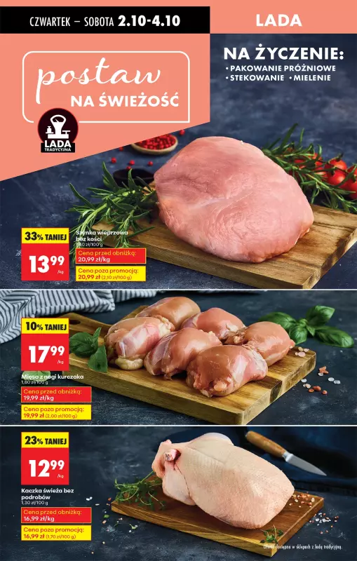 Biedronka - gazetka promocyjna Od czwartku, Z ladą tradycyjną od czwartku 02.10 do środy 08.10 - strona 34