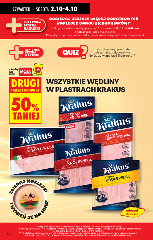 Biedronka - gazetka promocyjna Od czwartku, Z ladą tradycyjną od czwartku 02.10 do środy 08.10 - strona 18