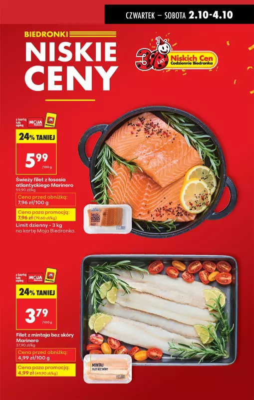 Biedronka - gazetka promocyjna Od czwartku, Z ladą tradycyjną od czwartku 02.10 do środy 08.10 - strona 9