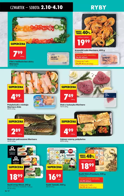 Biedronka - gazetka promocyjna Od czwartku, Z ladą tradycyjną od czwartku 02.10 do środy 08.10 - strona 38