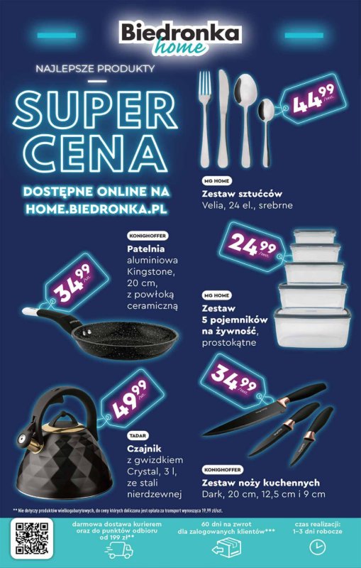 Biedronka - gazetka promocyjna Okazje tygodnia od 6.10 od poniedziałku 06.10 do środy 22.10 - strona 44
