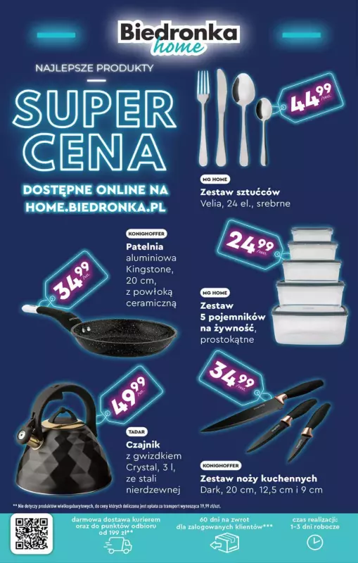 Biedronka - gazetka promocyjna Okazje tygodnia od 6.10 od poniedziałku 06.10 do środy 22.10 - strona 44