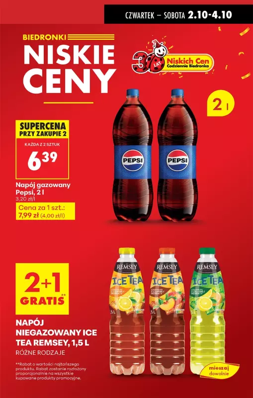 Biedronka - gazetka promocyjna Od czwartku od czwartku 02.10 do środy 08.10 - strona 11