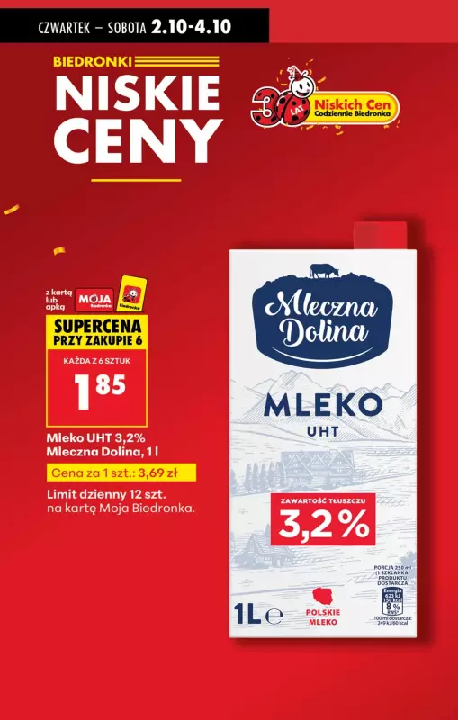 Biedronka - gazetka promocyjna Od czwartku od czwartku 02.10 do środy 08.10 - strona 4