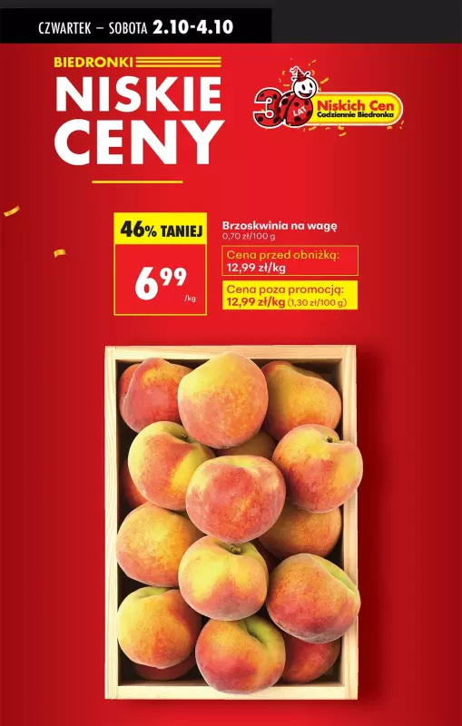 Biedronka - gazetka promocyjna Od czwartku od czwartku 02.10 do środy 08.10 - strona 6