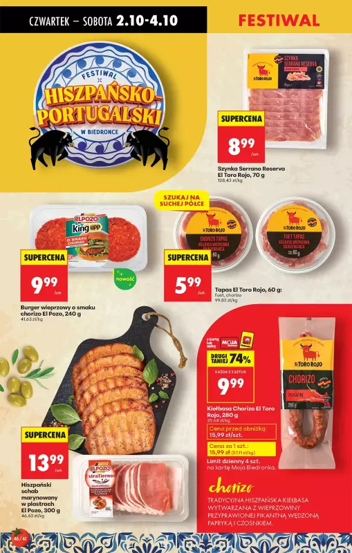 Biedronka - gazetka promocyjna Od czwartku od czwartku 02.10 do środy 08.10 - strona 58