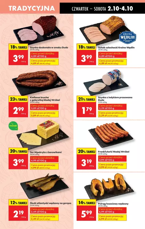 Biedronka - gazetka promocyjna Od czwartku, Z ladą tradycyjną od czwartku 02.10 do środy 08.10 - strona 35