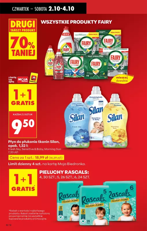Biedronka - gazetka promocyjna Od czwartku, Z ladą tradycyjną od czwartku 02.10 do środy 08.10 - strona 14