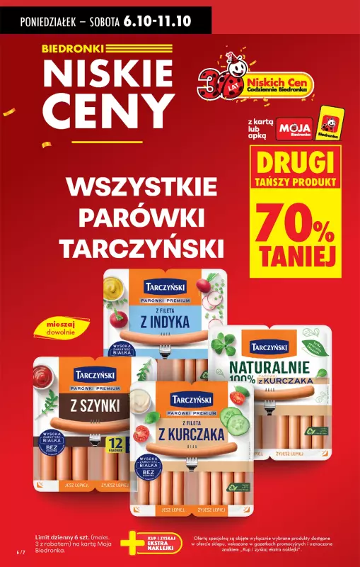 Biedronka - gazetka promocyjna Od poniedziałku od poniedziałku 06.10 do niedzieli 12.10 - strona 8