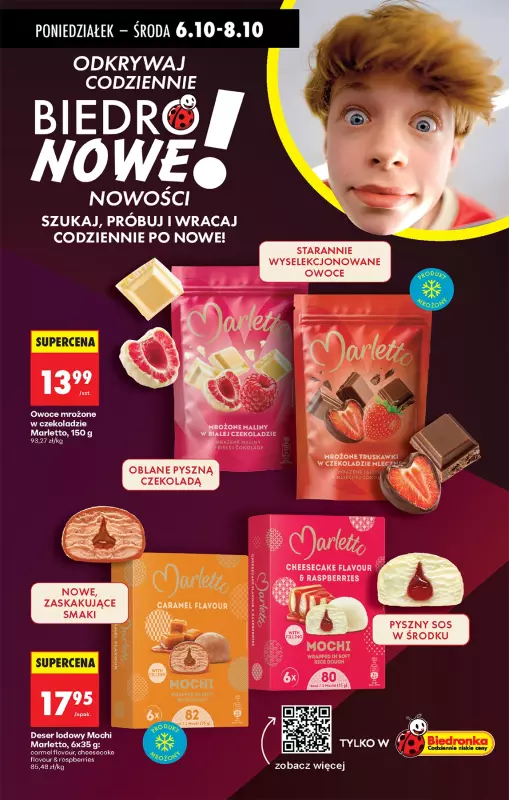 Biedronka - gazetka promocyjna Od poniedziałku, Z ladą tradycyjną od poniedziałku 06.10 do niedzieli 12.10 - strona 57