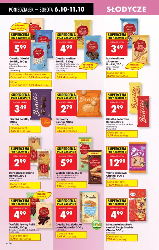 Biedronka - gazetka promocyjna Od poniedziałku, Z ladą tradycyjną od poniedziałku 06.10 do niedzieli 12.10 - strona 54