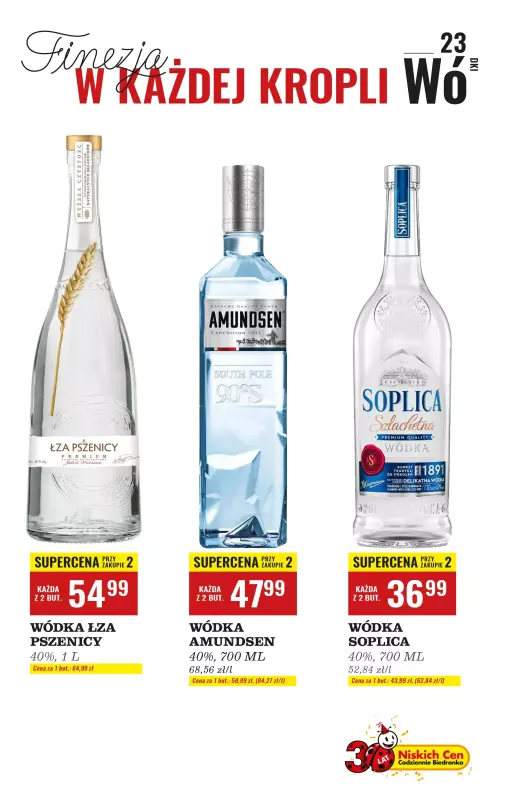 Biedronka - gazetka promocyjna Czas na Toast! od poniedziałku 06.10 do soboty 18.10 - strona 23