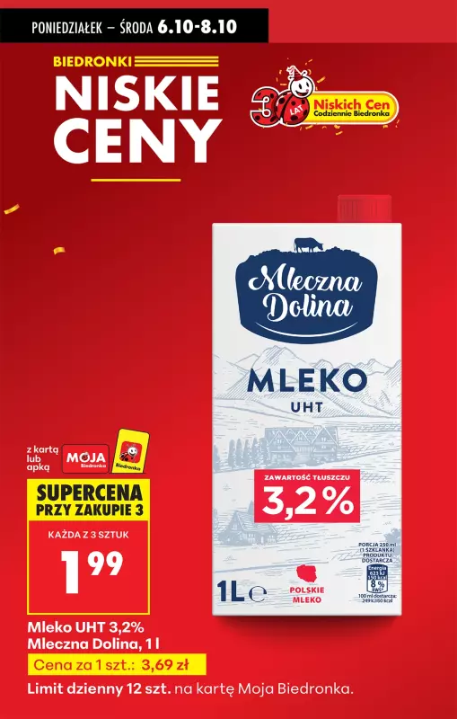 Biedronka - gazetka promocyjna Od poniedziałku od poniedziałku 06.10 do niedzieli 12.10 - strona 5