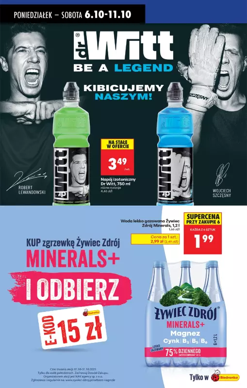 Biedronka - gazetka promocyjna Od poniedziałku od poniedziałku 06.10 do niedzieli 12.10 - strona 62