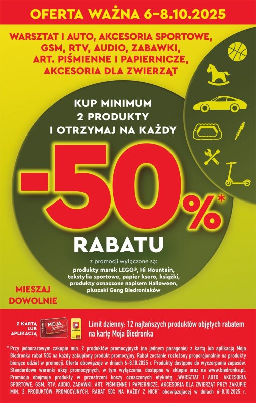 Biedronka - gazetka promocyjna Od poniedziałku, Z ladą tradycyjną od poniedziałku 06.10 do niedzieli 12.10 - strona 88